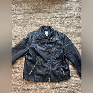 H&M leather jacket